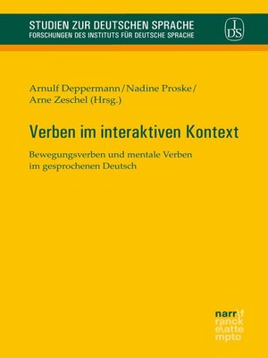 cover image of Verben im interaktiven Kontext